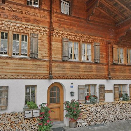 Apartment Chalet Bodenweg By Interhome Frutigen Exterior foto